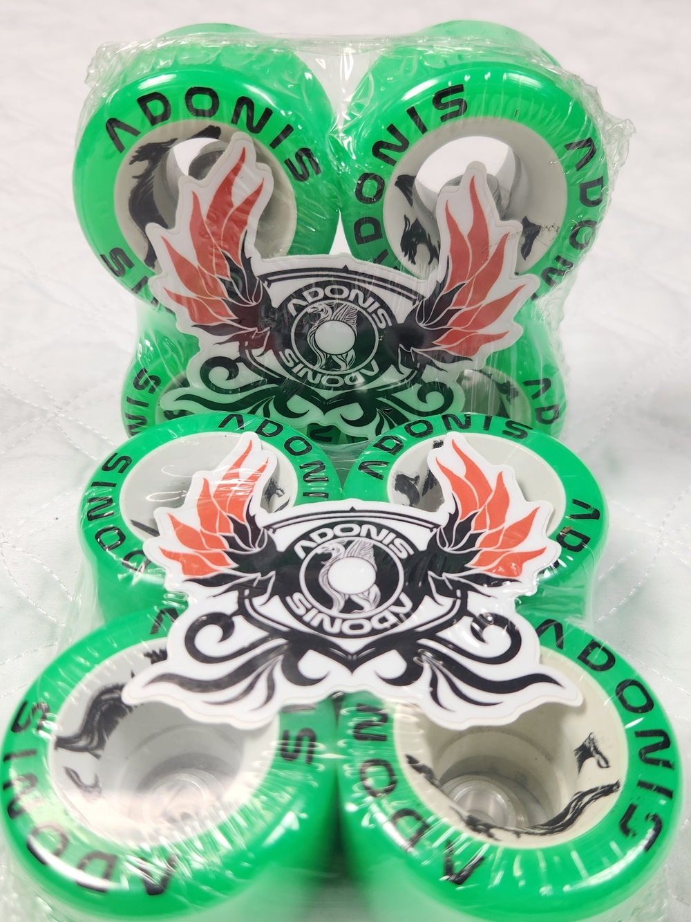 Adonis Mini Roller Skate Wheels Set of 8 50mm